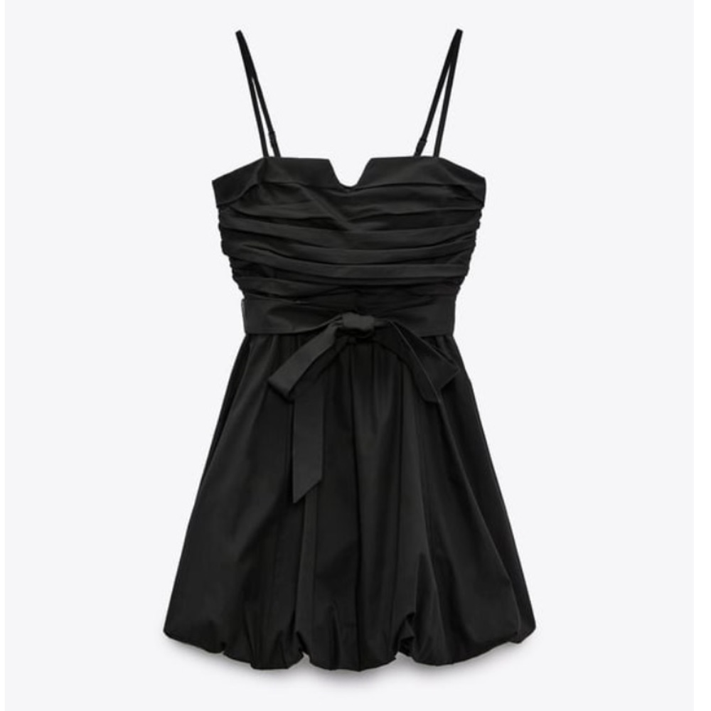 Voluminous Mini Dress